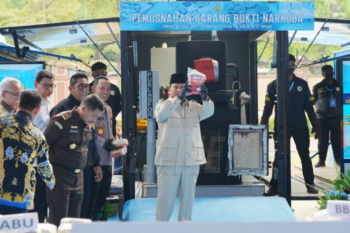 Presiden Prabowo Subianto (Instagram @divisihumaspolri) 02